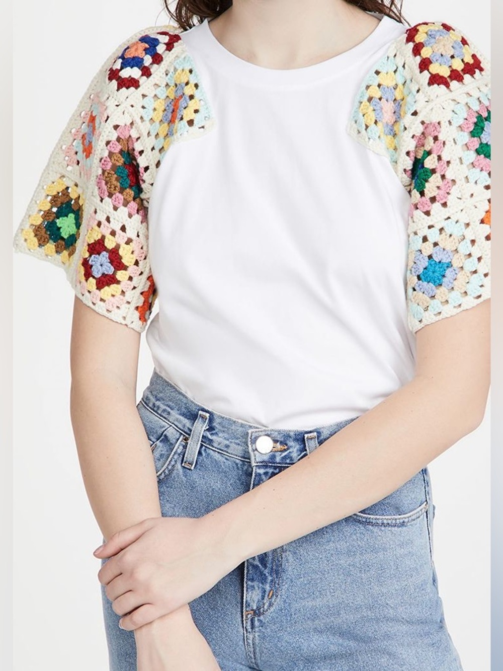 Sea New York Gabriela Crochet T-Shirt
